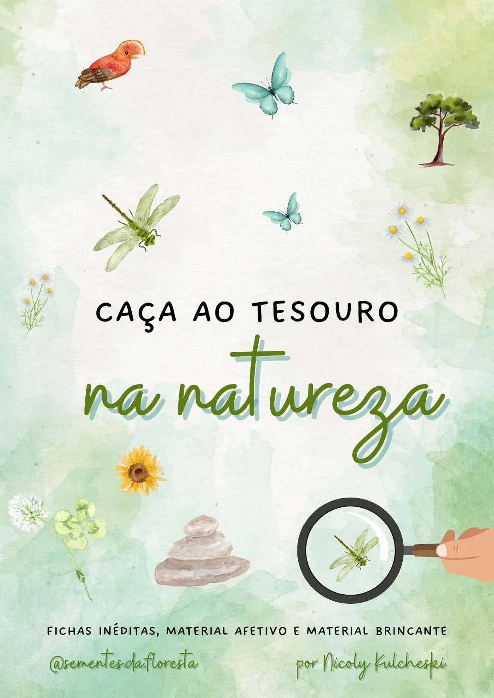 Capa do Caça ao Tesouro na Natureza