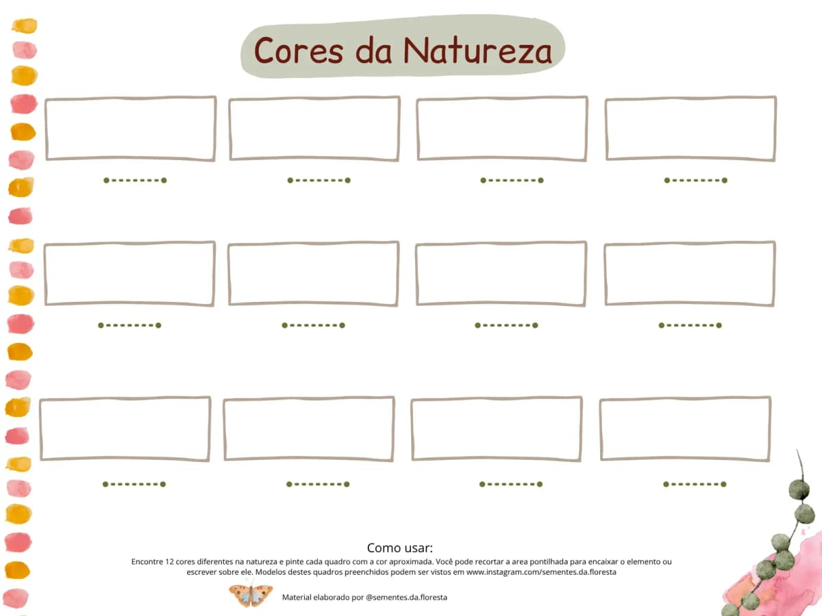 Cores da Natureza